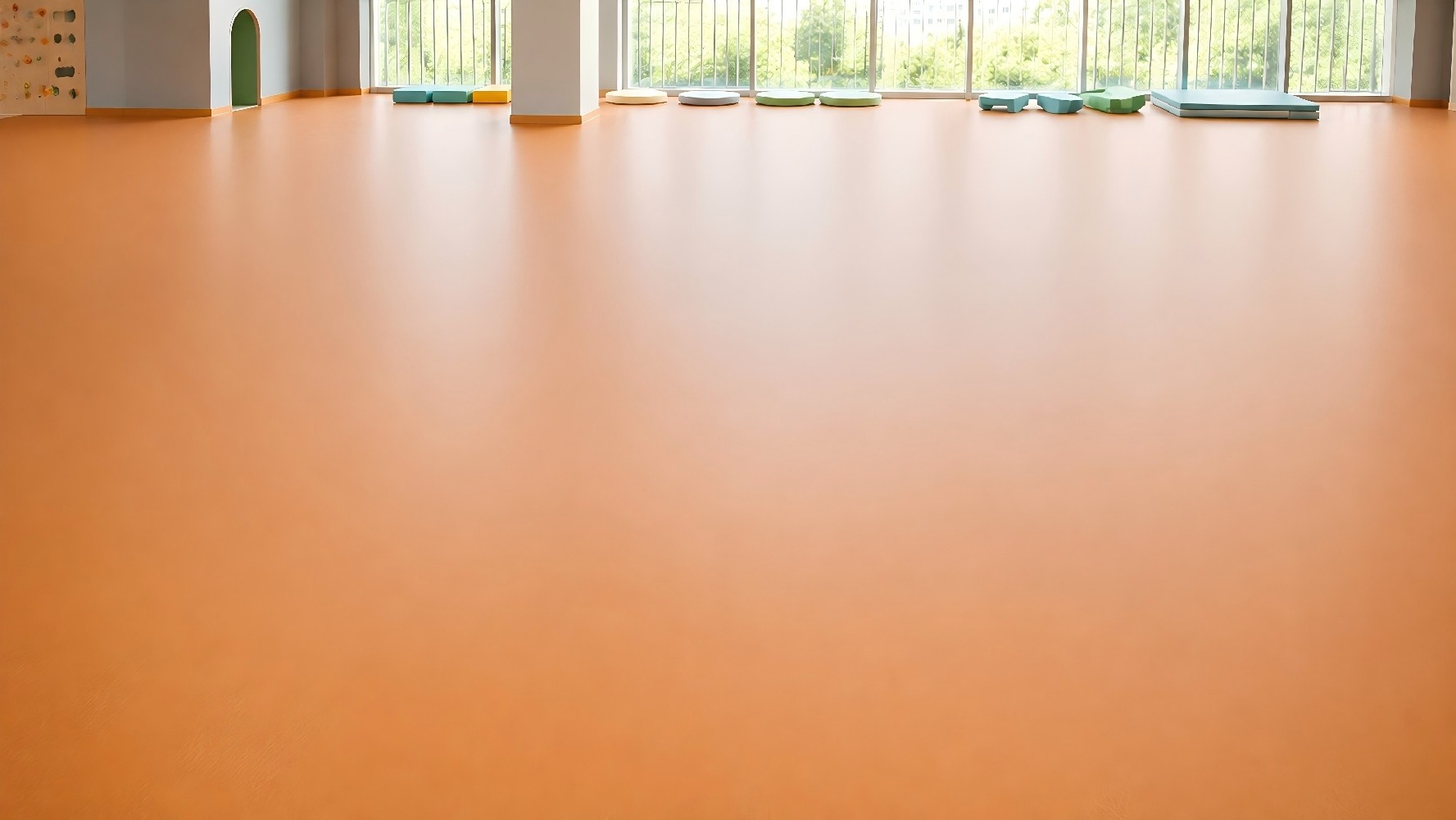 Modern International Preschool Activity Room Project in Singapore | Premium Vinyl Flooring