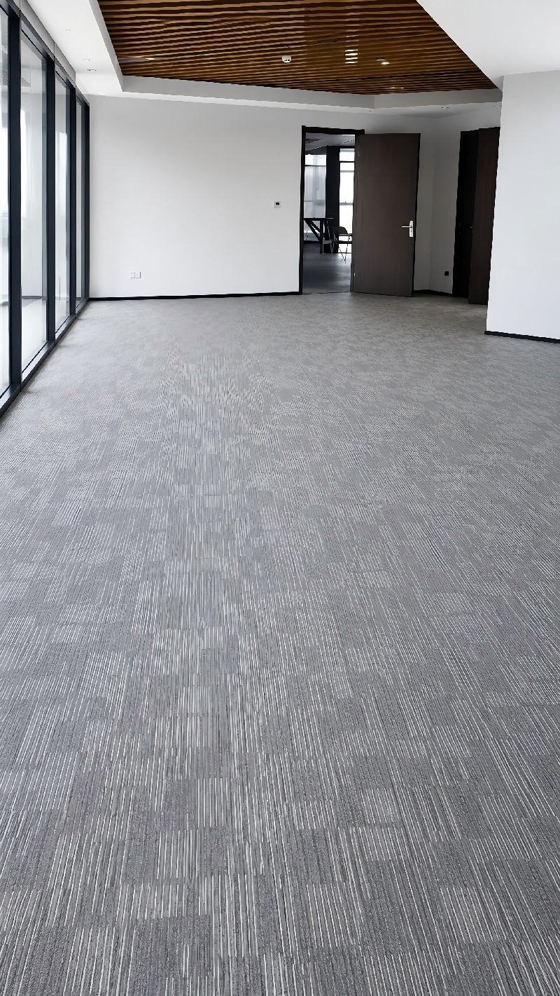 Singapore Grade-A Office Carpet Vinyl Tile Project