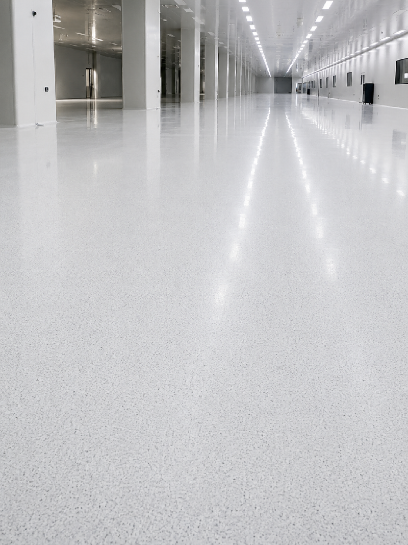 Malaysia High-Tech Electronics Factory ESD Vinyl Flooring Project