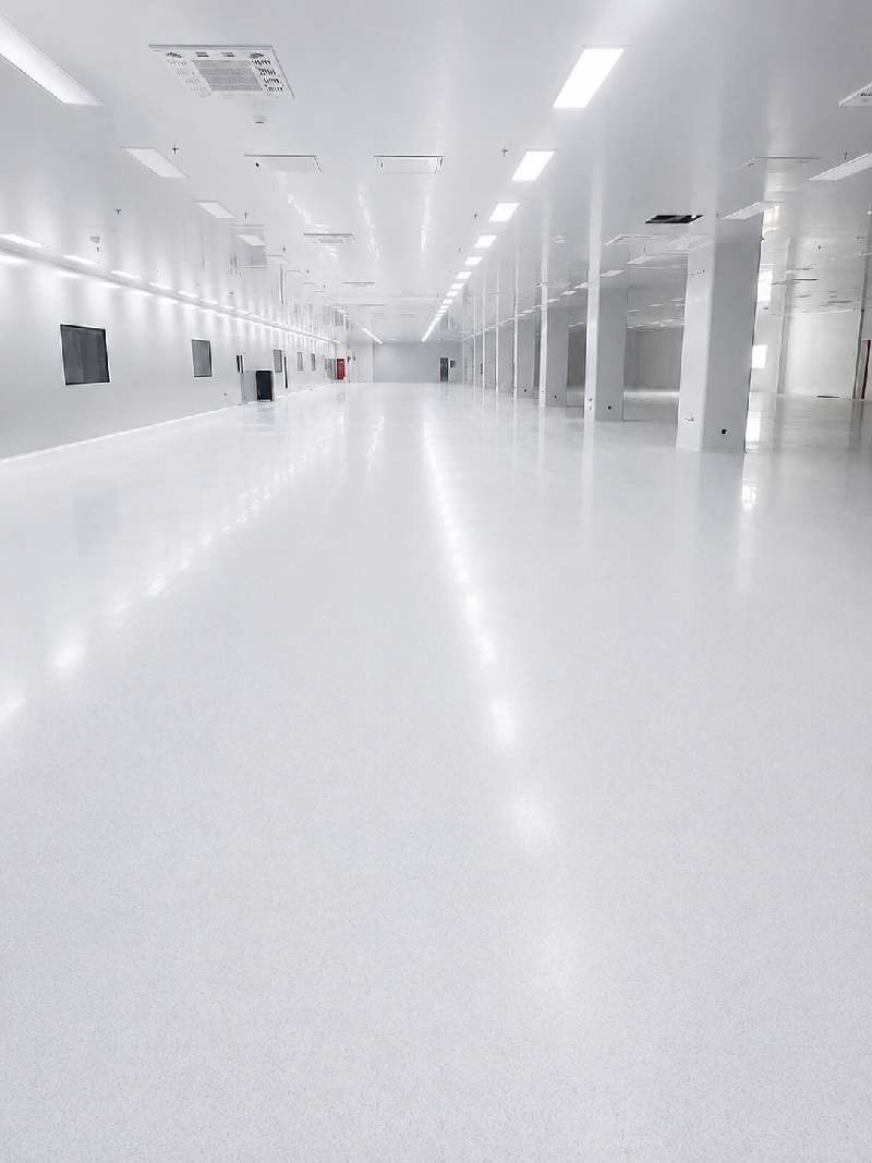 Malaysia High-Tech Electronics Factory ESD Vinyl Flooring Project