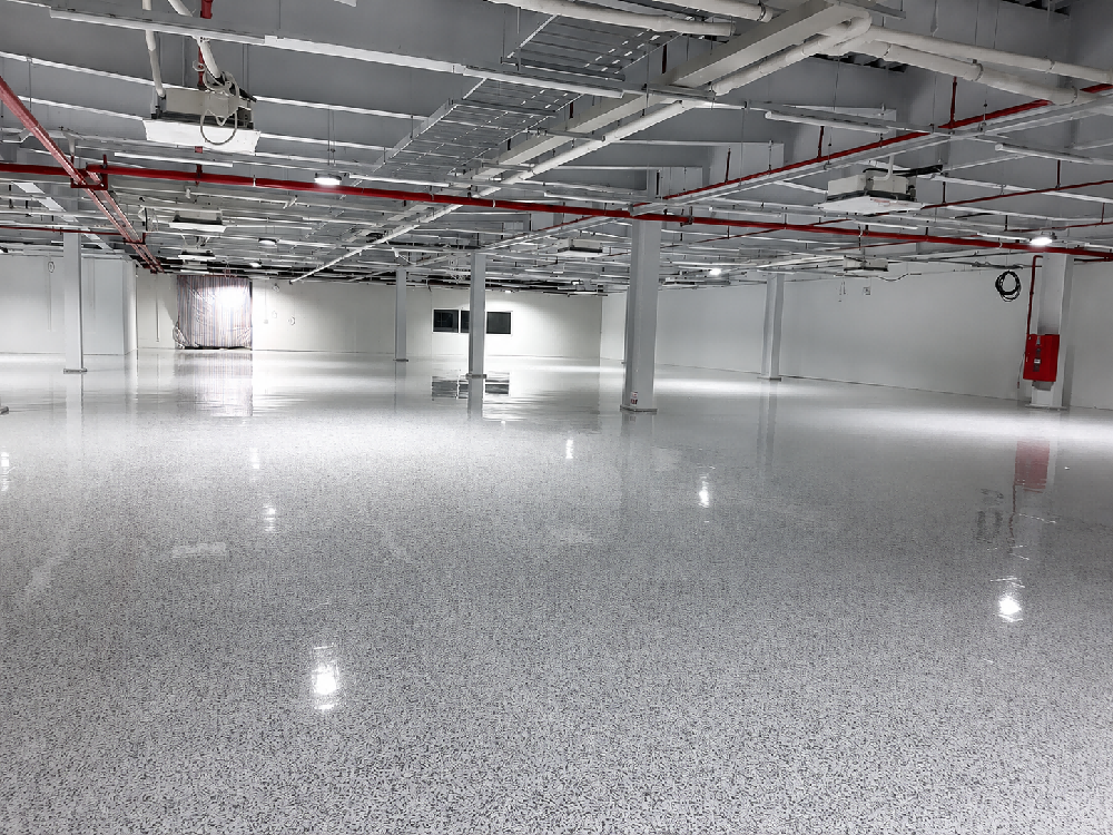 ESD Vinyl Flooring Project for Electronics Factory in Vietnam