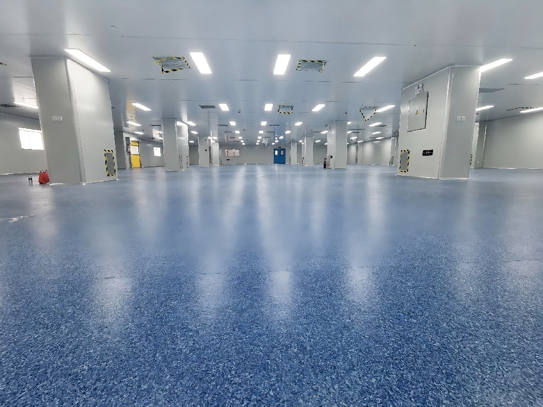 Anti-Static Vinyl Flooring Project for Southeast Asia Electronics Manufacturing Facility