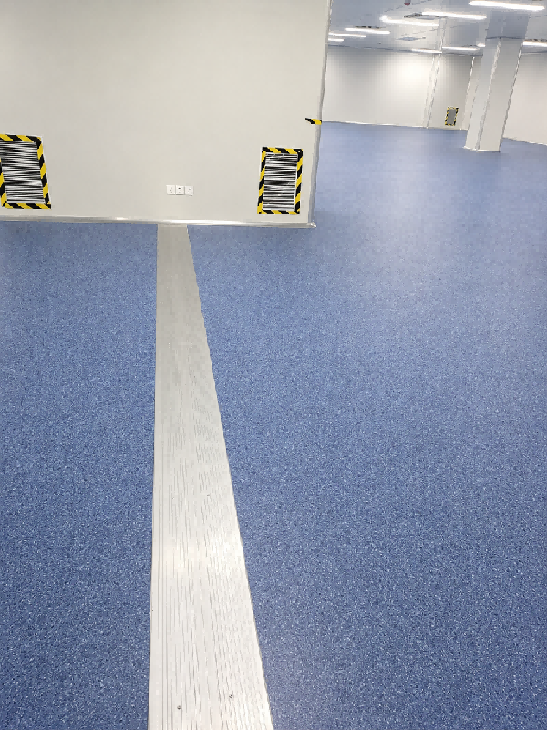 Anti-Static Vinyl Flooring Project for Southeast Asia Electronics Manufacturing Facility