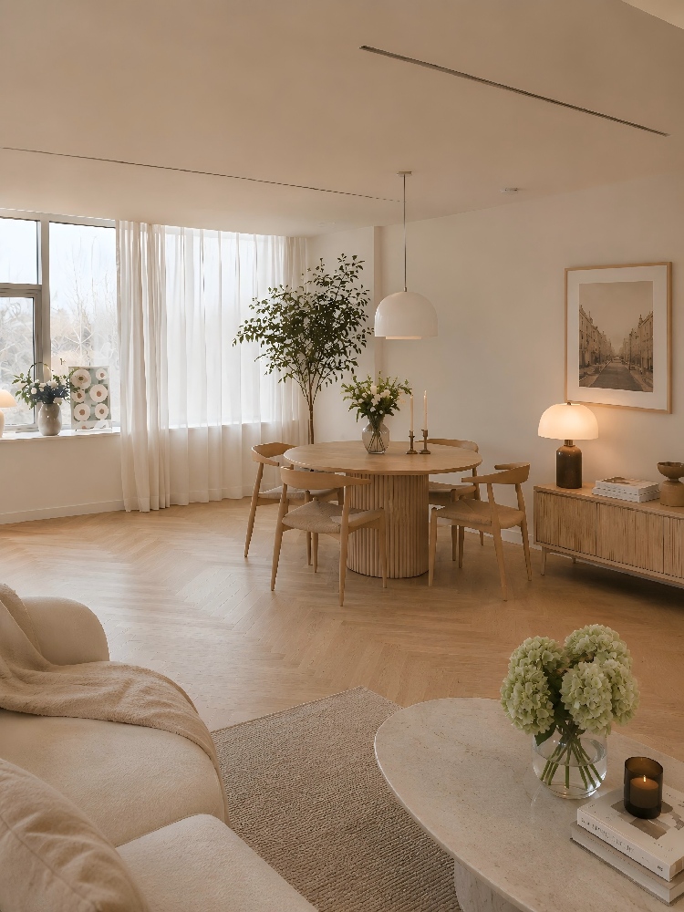 Commercial SPC Vinyl Flooring Project for Luxury Apartments in Great Britain